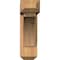 Ekena Millwork Thorton Craftsman Smooth Bracket w/ Offset Brace, Western Red Cedar, 5 1/2"W x 18"D x 18"H BKT0604X18X18THR04SWR - alternate 4